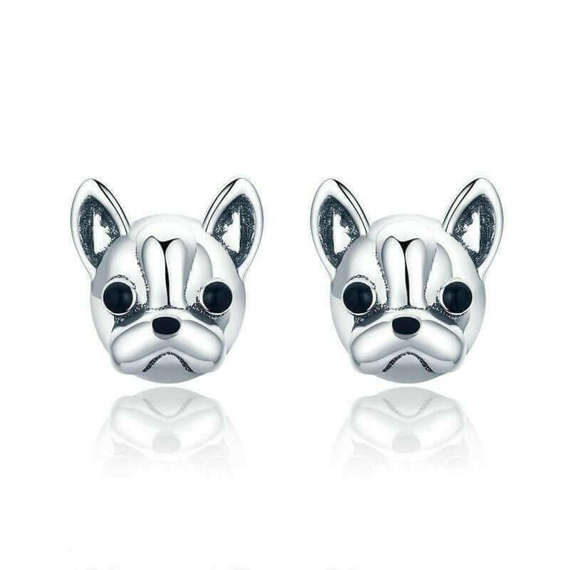 Bulldog Earrings - HJewelry