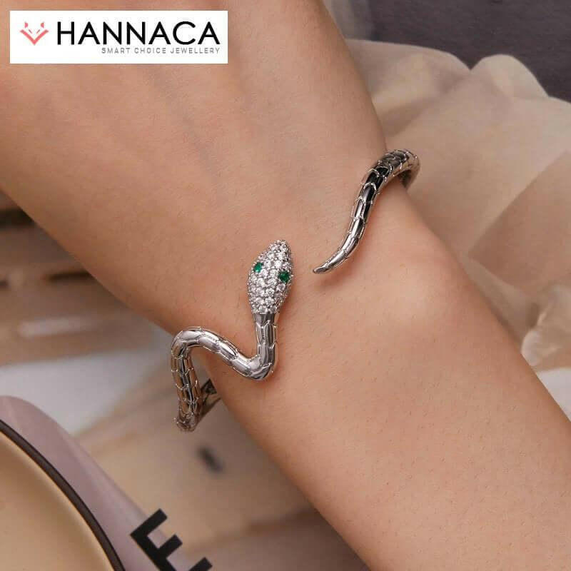Glittering Snake Bracelet - HJewelry