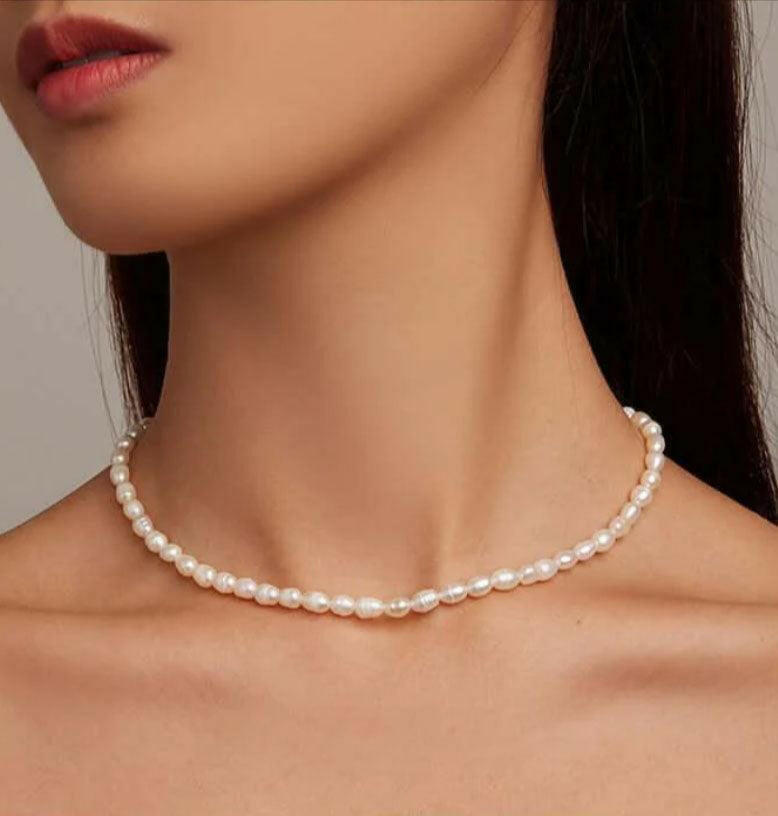 Irregular Pearl Necklace