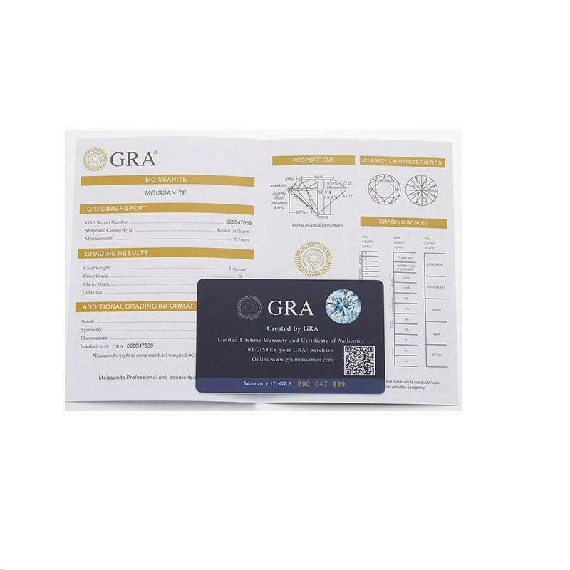 Moissanite Heart Necklace - HJewelry