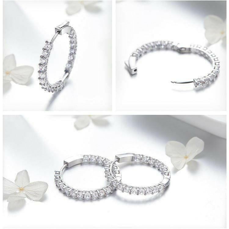 Round Luminous Earrings - HJewelry