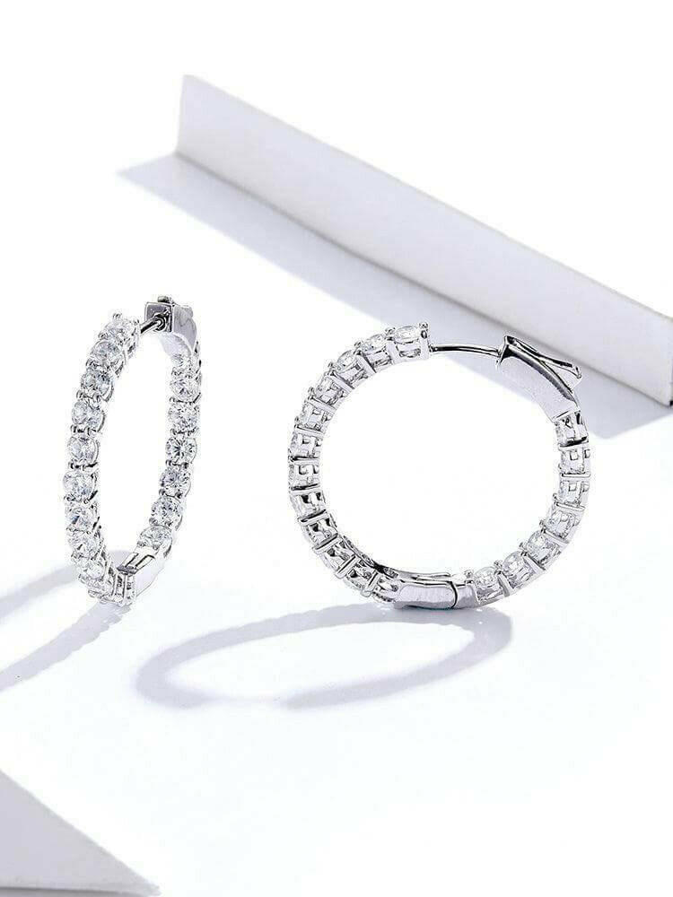 Round Luminous Earrings - HJewelry